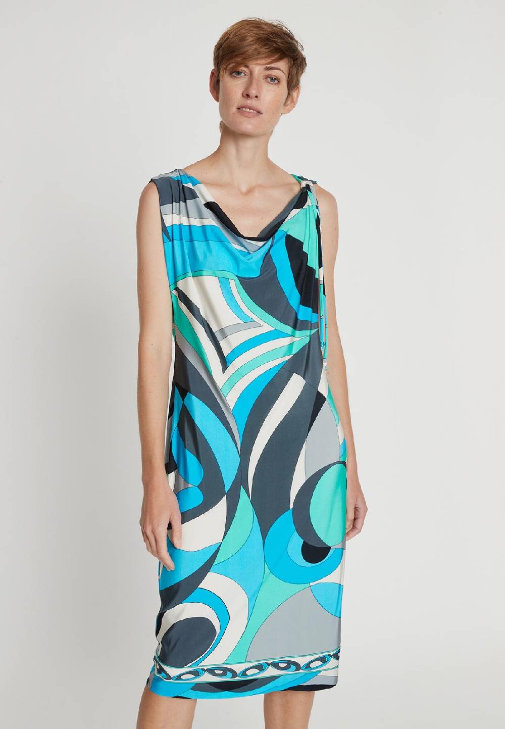 Ana Alcazar Wasserfallkleid Lotta Rabatte dieses Monats