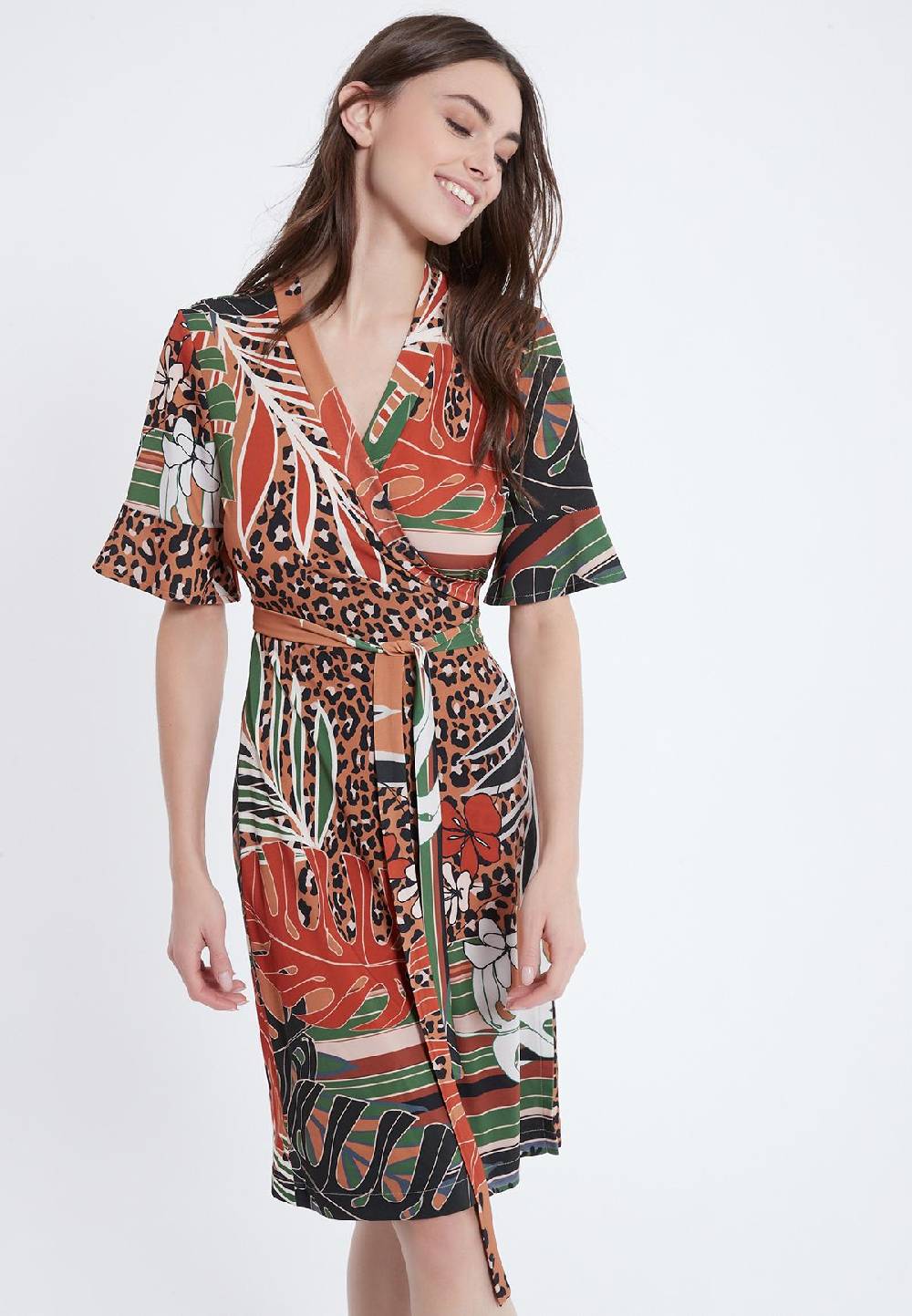 Ana Alcazar Wickelkleid Atema im Angebot