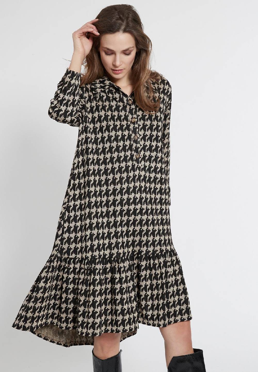 Ana Alcazar Volantkleid Emesa Begrenztes Angebot