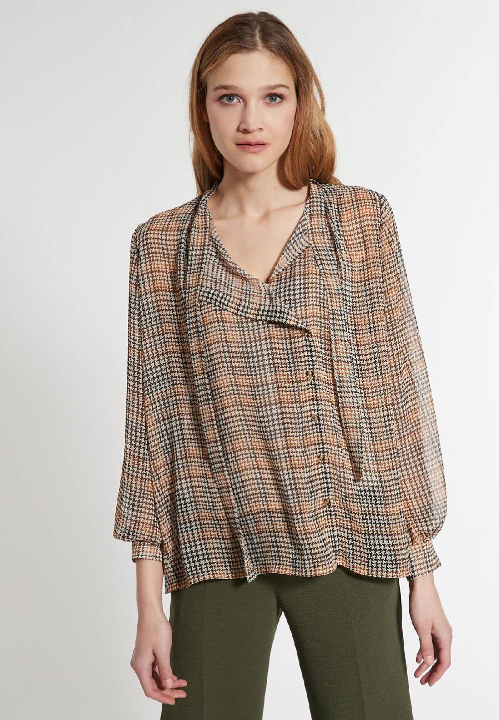 Ana Alcazar Chiffonbluse Efily Blitzverkäufe