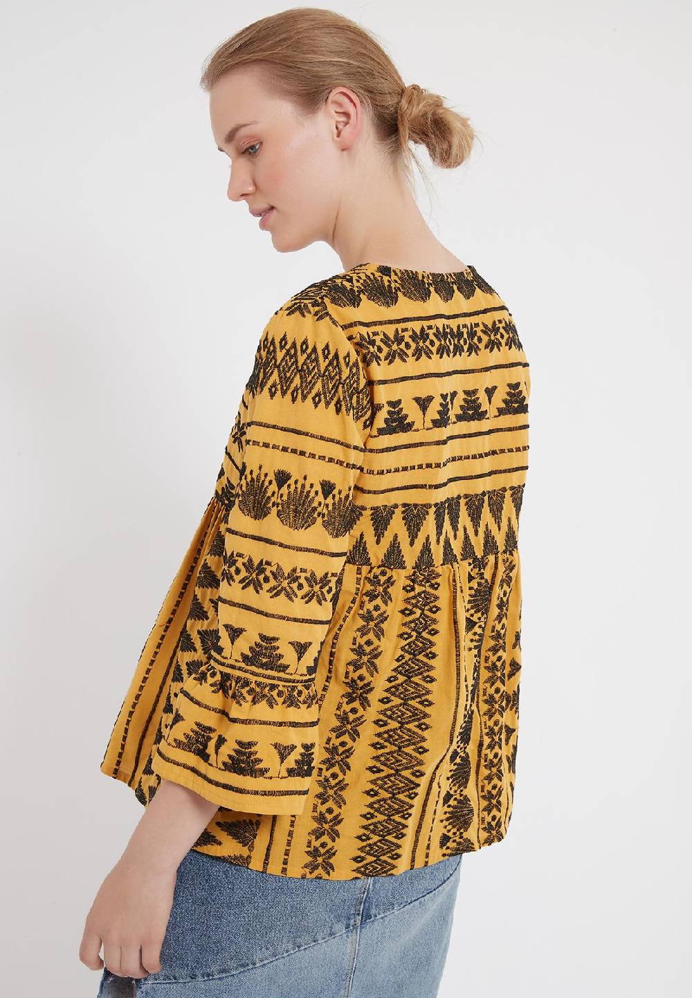 Ana Alcazar Bluse Baumwolle Zello Online Outlet