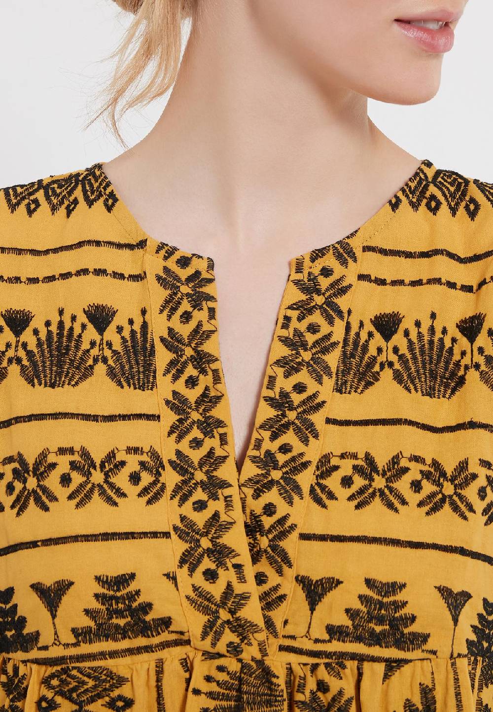 Ana Alcazar Bluse Baumwolle Zello Online Outlet