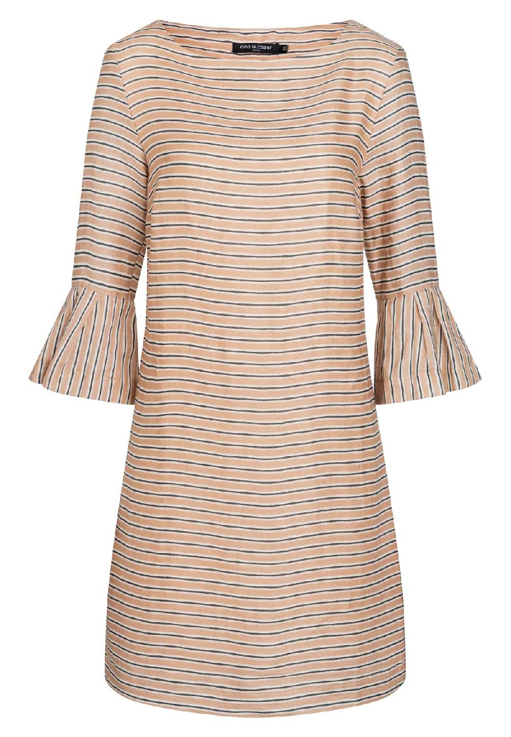 Ana Alcazar Volant Leinenkleid Zemos Blitzangebot