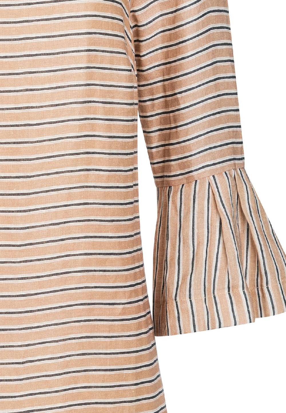 Ana Alcazar Volant Leinenkleid Zemos Blitzangebot