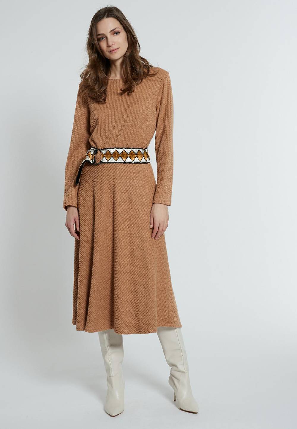 Ana Alcazar Midikleid Easiny Clearance-Verkauf