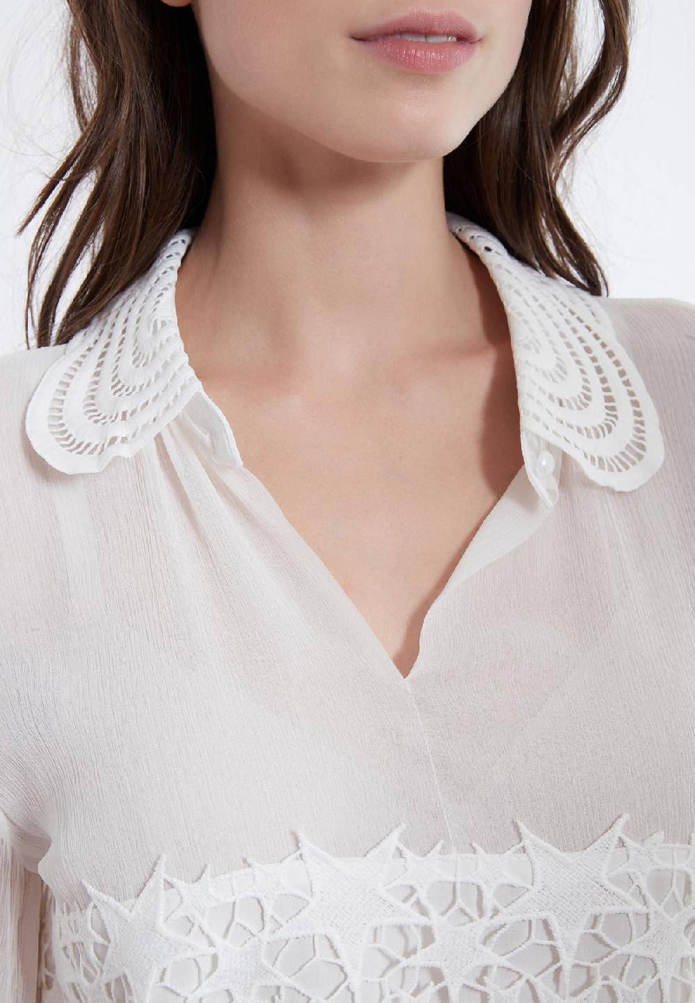 Ana Alcazar Spitzenbluse Adne Super Rabatt