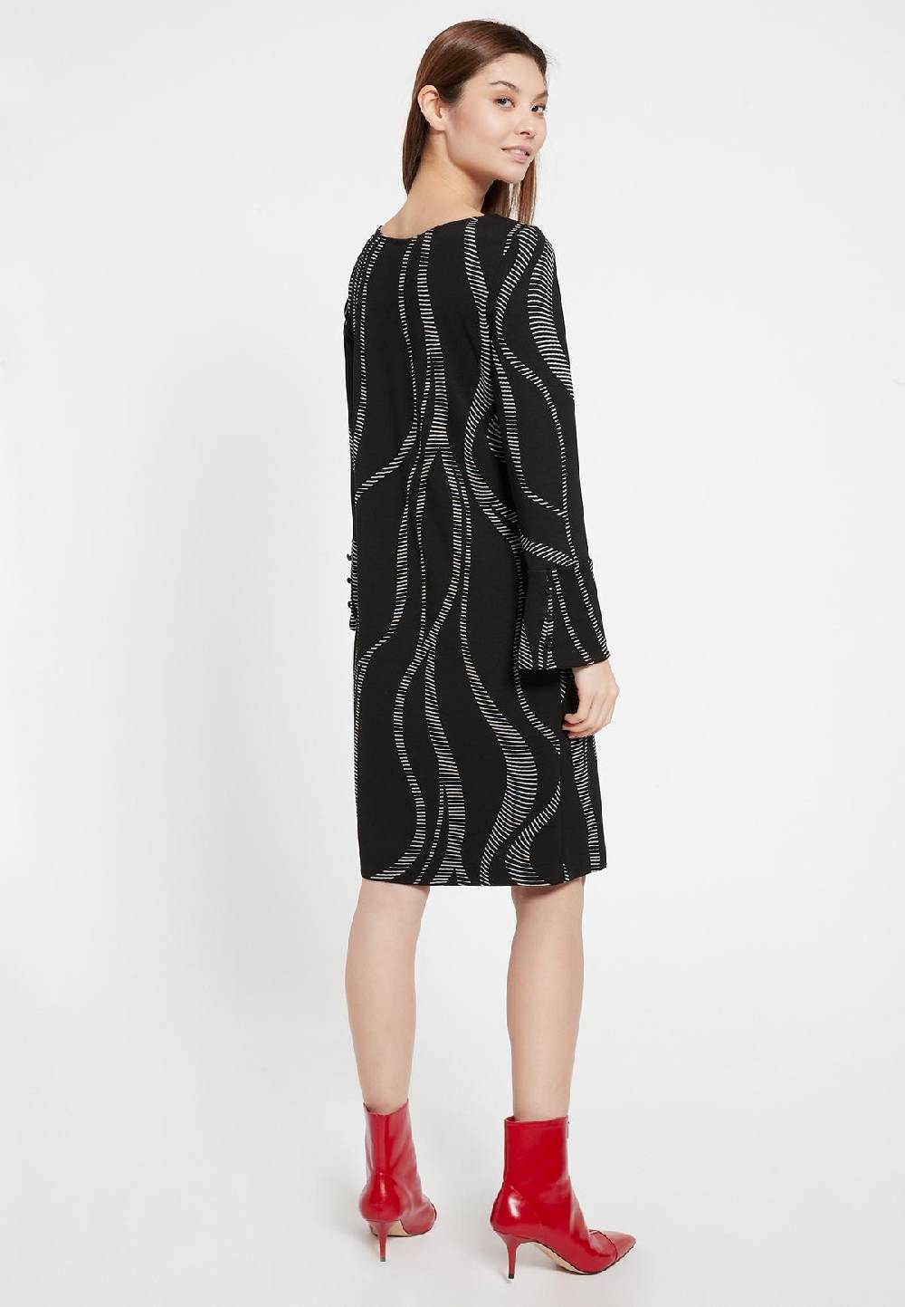 Ana Alcazar Langarmkleid Beola Meist gekauft