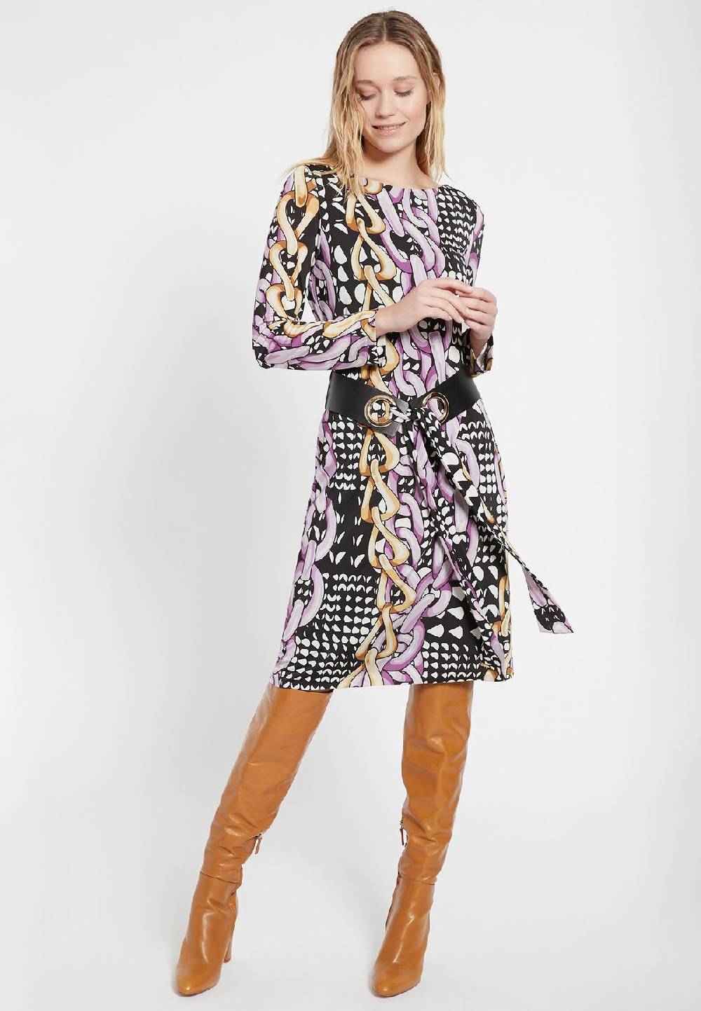 Ana Alcazar Printkleid Bevala Sonderangebot