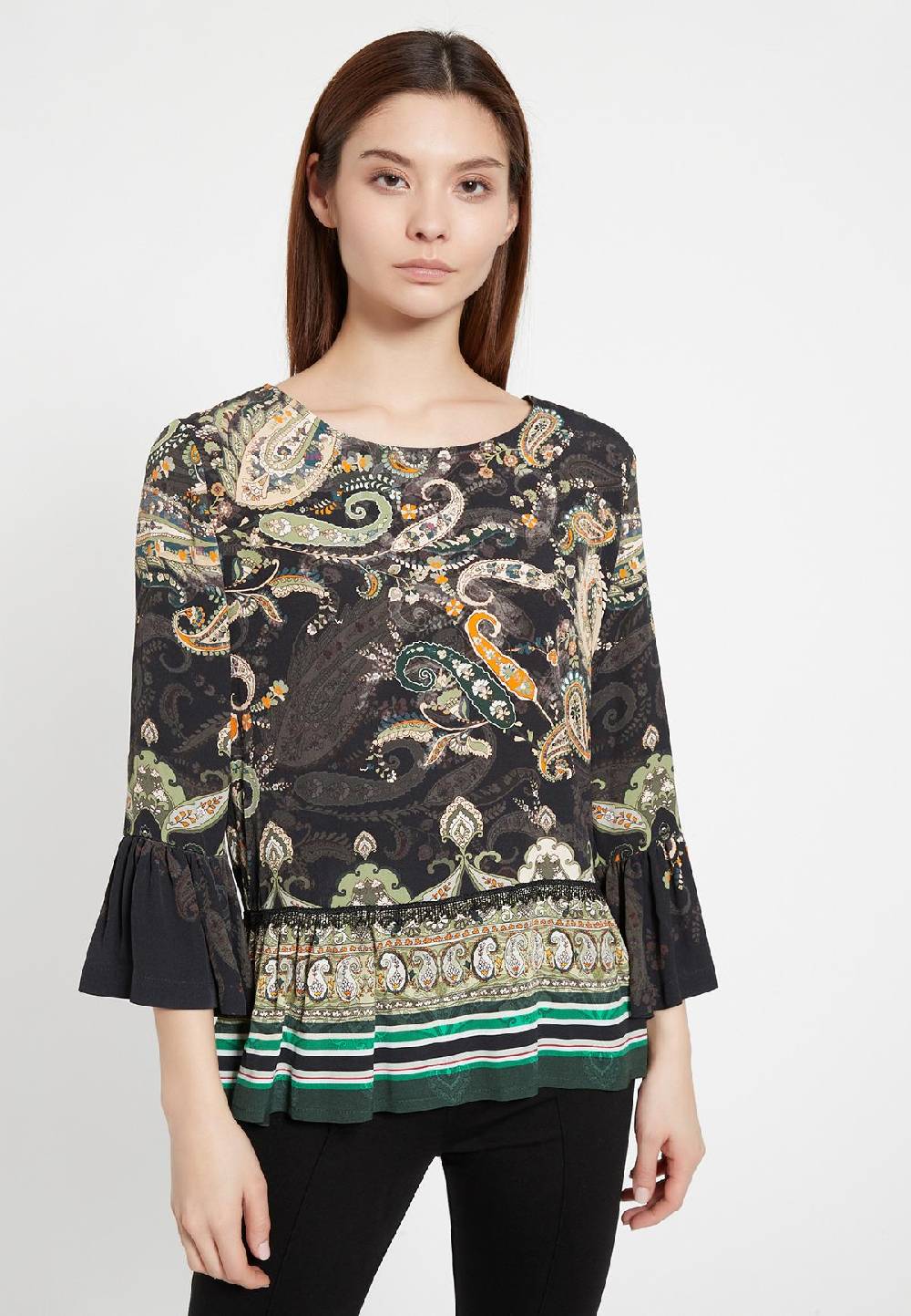 Ana Alcazar Volantbluse Balki Cyber Monday