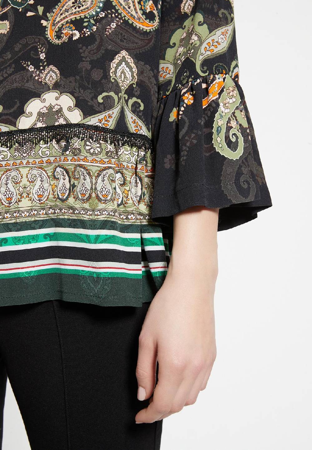 Ana Alcazar Volantbluse Balki Cyber Monday