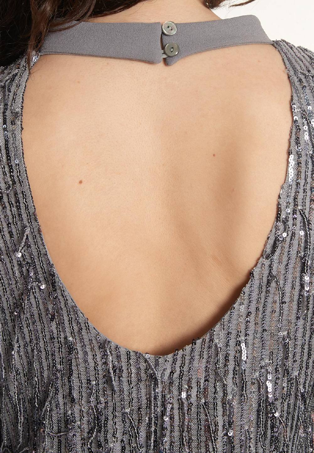 Ana Alcazar Rückenfreies Kleid Ocena Top Angebot