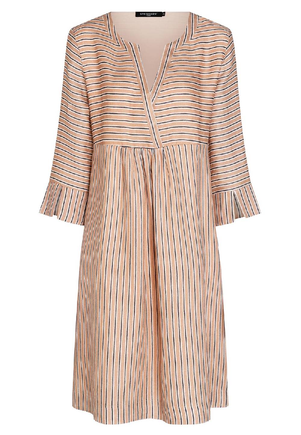 Ana Alcazar Boho Leinenkleid Zemai Schlussverkauf