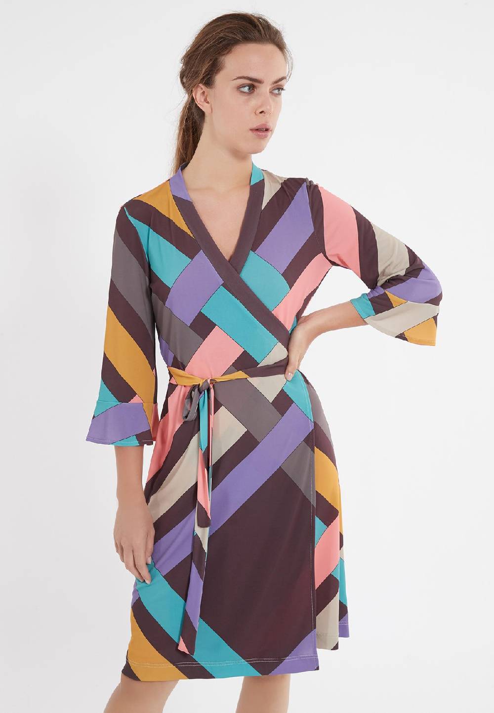 Ana Alcazar Wickelkleid Zimli Fabrikpreis