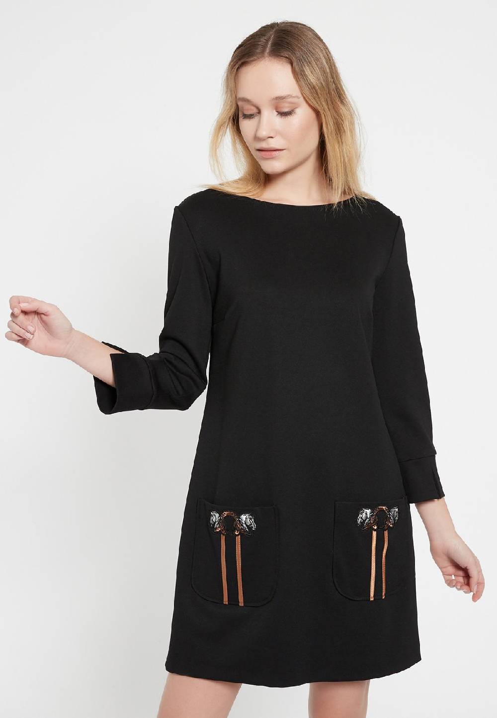 Ana Alcazar A-Linien-Kleid Bazna Begrenztes Angebot