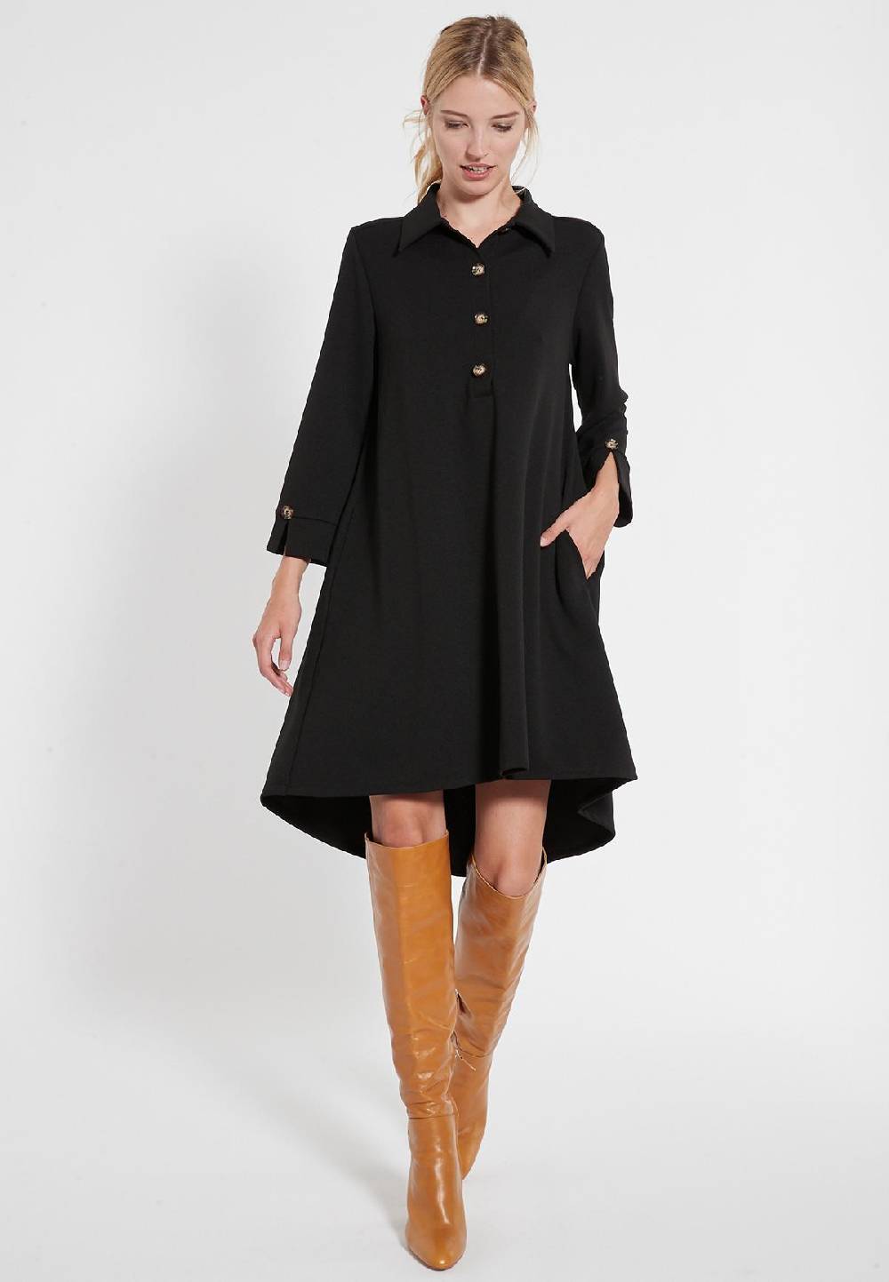 Ana Alcazar Hemdblusenkleid Bassa Cyber Monday