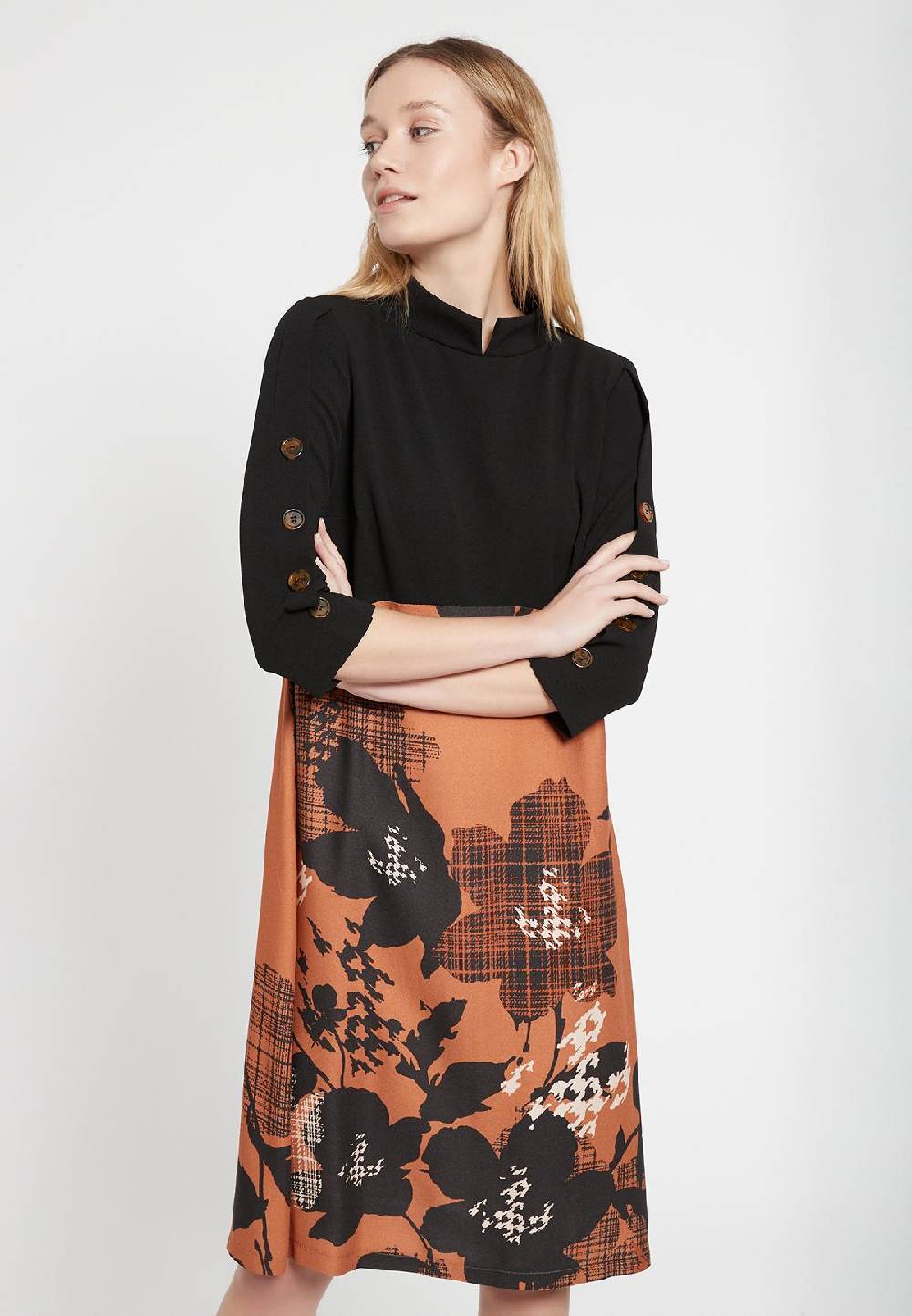 Ana Alcazar A-Linien-Kleid Bapte Weihnachtsangebot