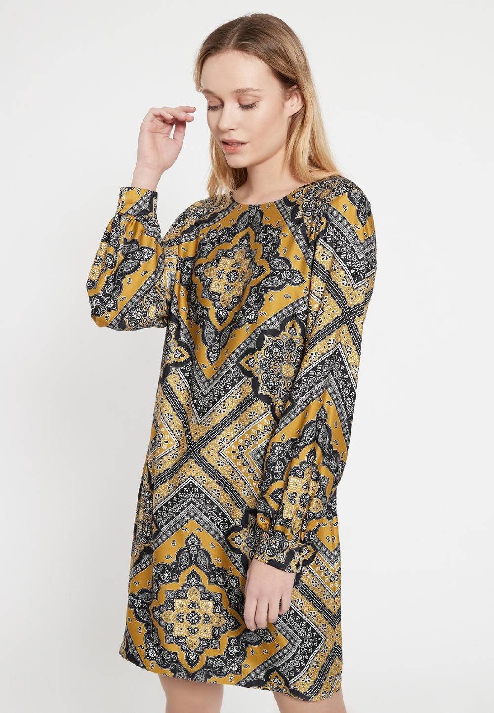 Ana Alcazar Printkleid Bakka Heißer Verkauf