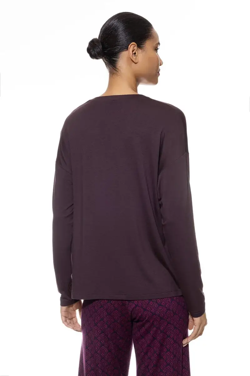 Merxx T-Shirt langarm Serie Pure Chic Neueste Mode