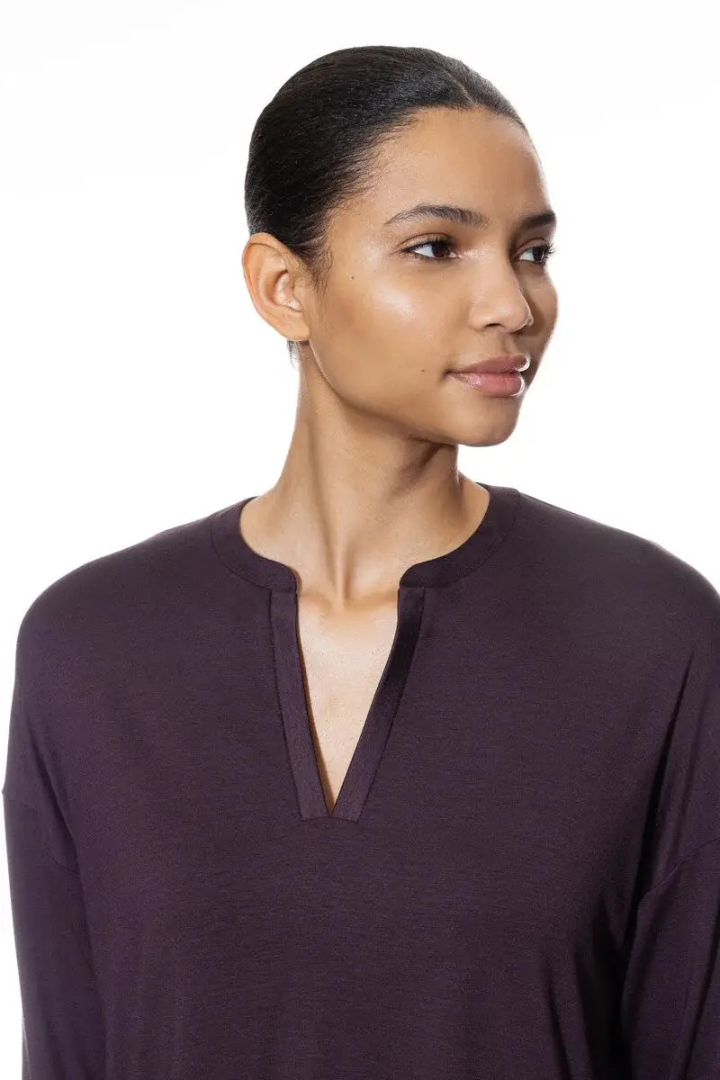 Merxx T-Shirt langarm Serie Pure Chic Neueste Mode