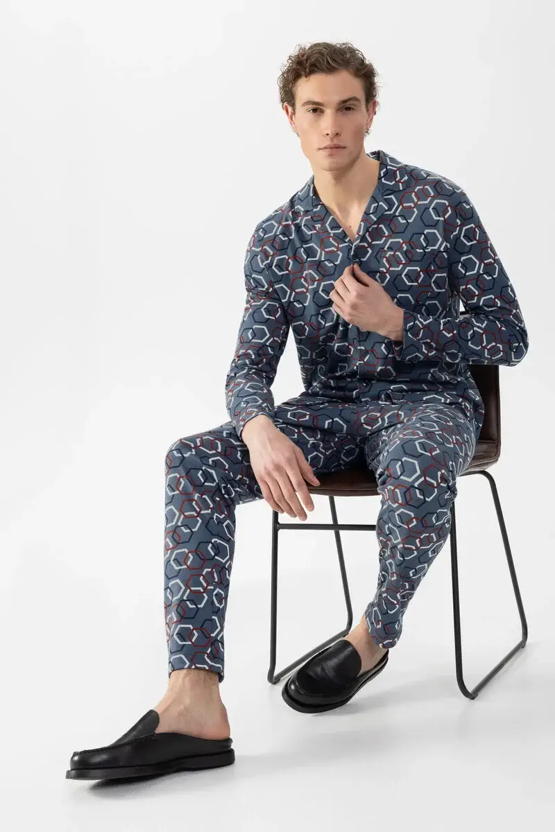 Merxx Lange Hose Serie Hexagon Mix Neueste Stile