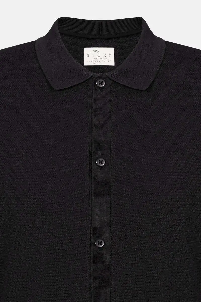 Merxx T-Shirt langarm Serie Maglia Jacquard Rabatt