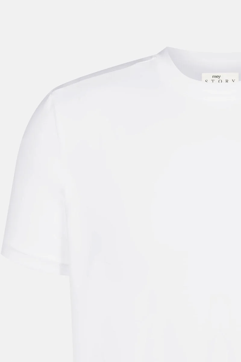 Merxx Crew Neck Shirt Serie Cotone Stretch Jubiläumsangebot