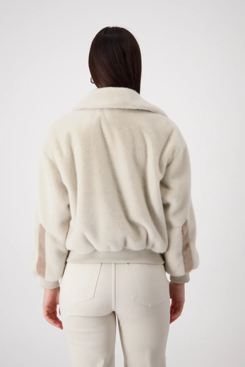 Monari Flauschige Jacke 2025