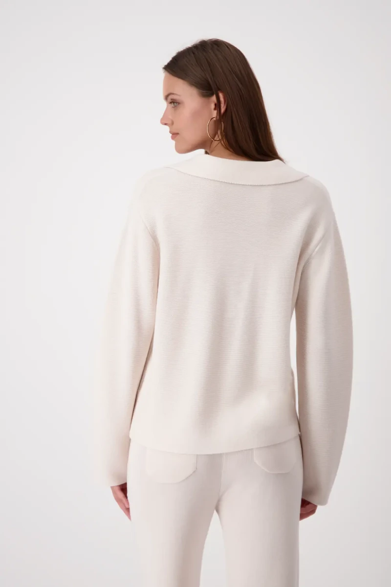 Monari Linksstrick Pullover Auslauf