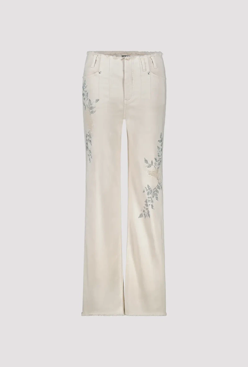 Monari Wide Leg Hose mit Schmuck Angebote