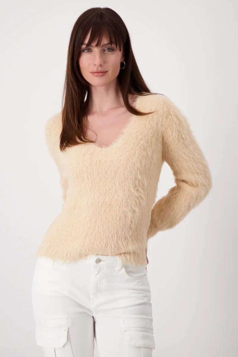Monari Flauschiger Pullover Hotsell