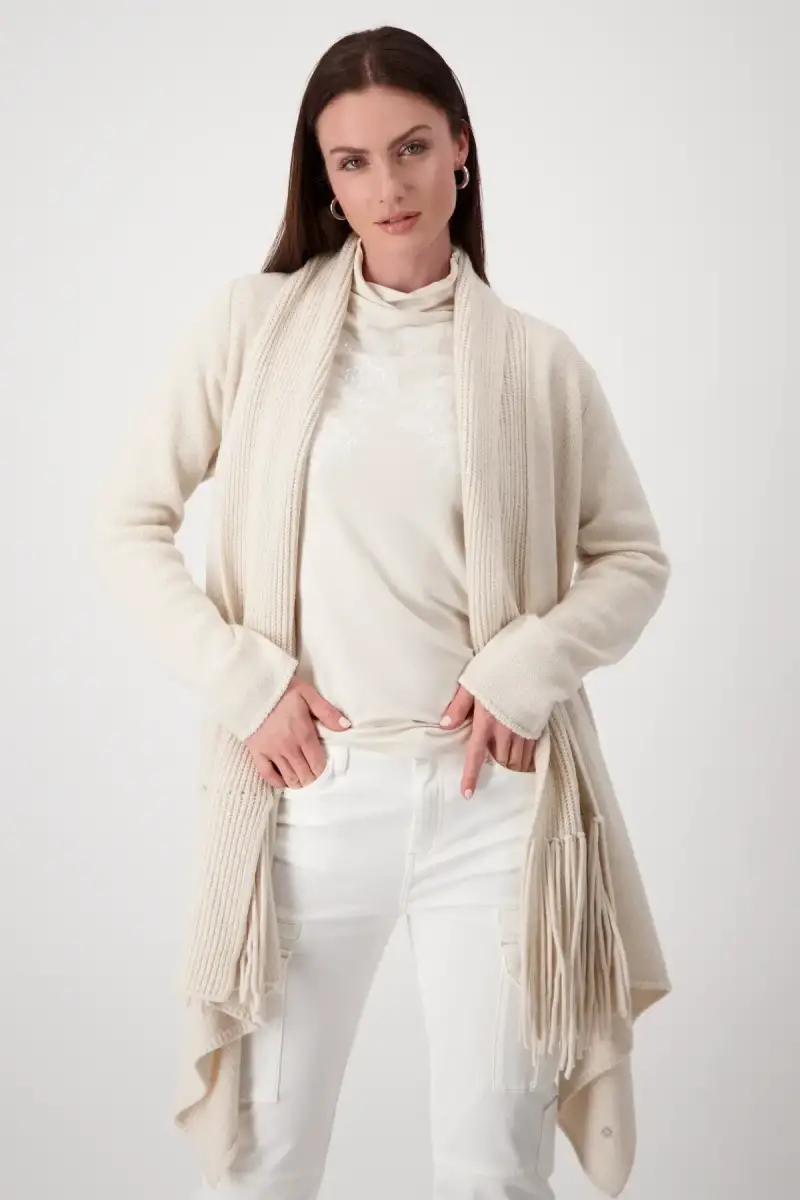 Monari Strickjacke mit Schalkragen Günstiger Verkauf
