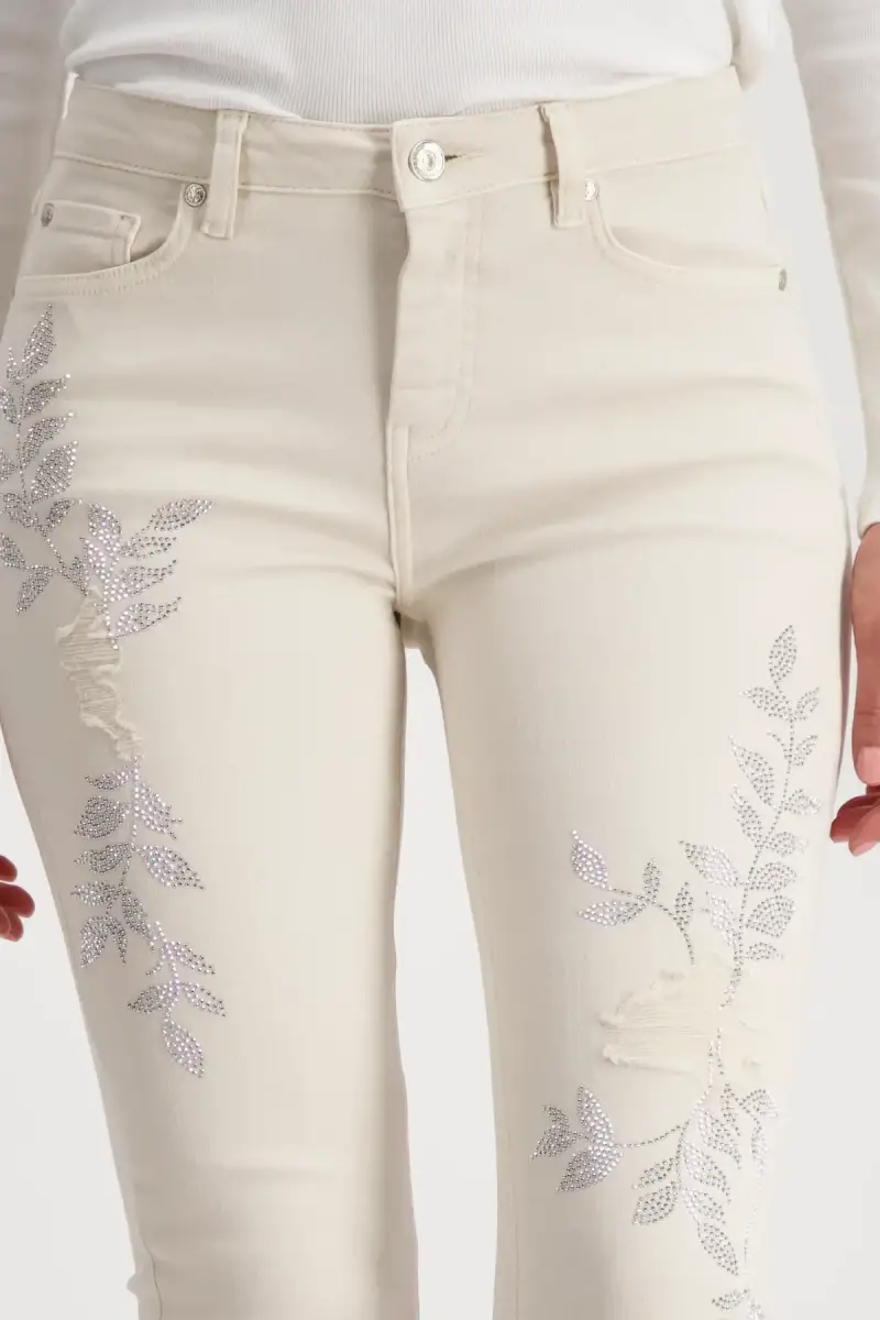 Monari Hose mit Schmuck Limitierter Zeitrabatt
