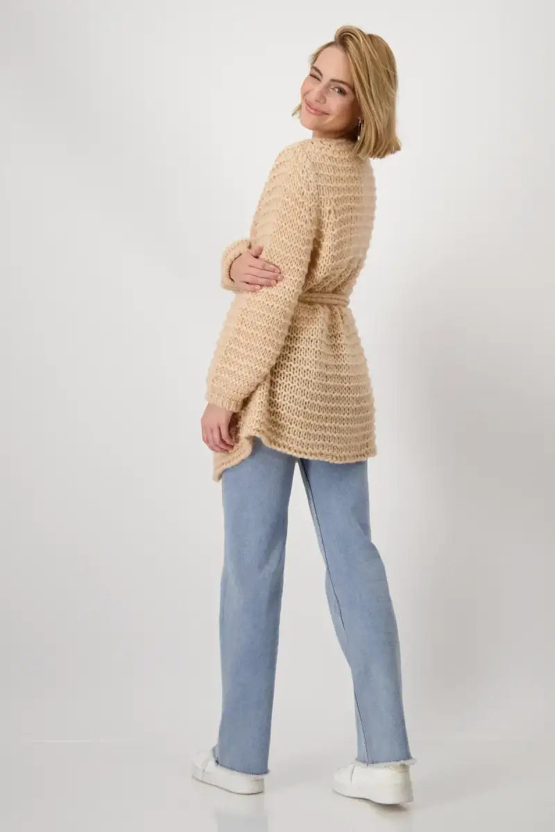 Monari Locker gestrickte Strickjacke Fabrik Onlineshop