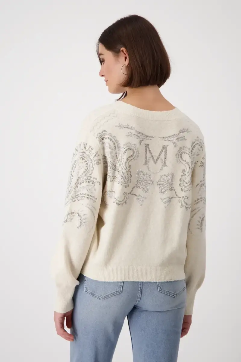 Monari Wendepullover mit Schmuck Sonderangebot