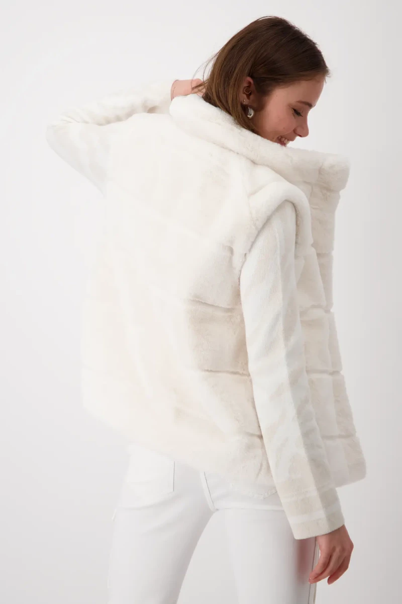 Monari Flauschige Weste Günstig kaufen