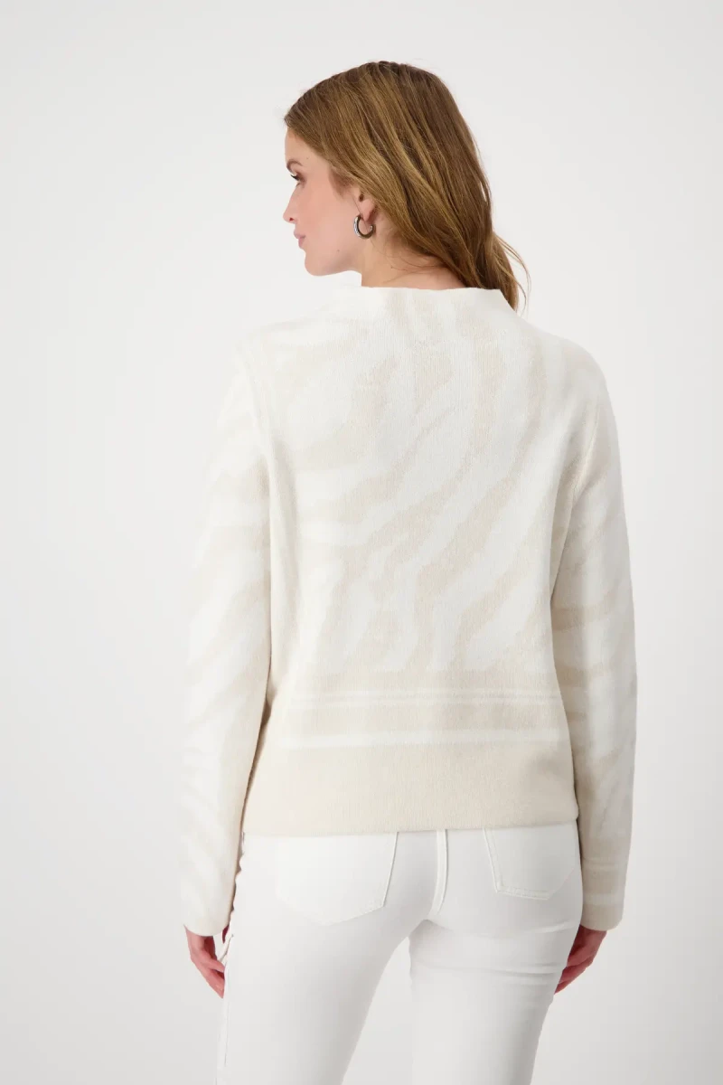 Monari Pullover mit Tigermuster Versandkostenfrei