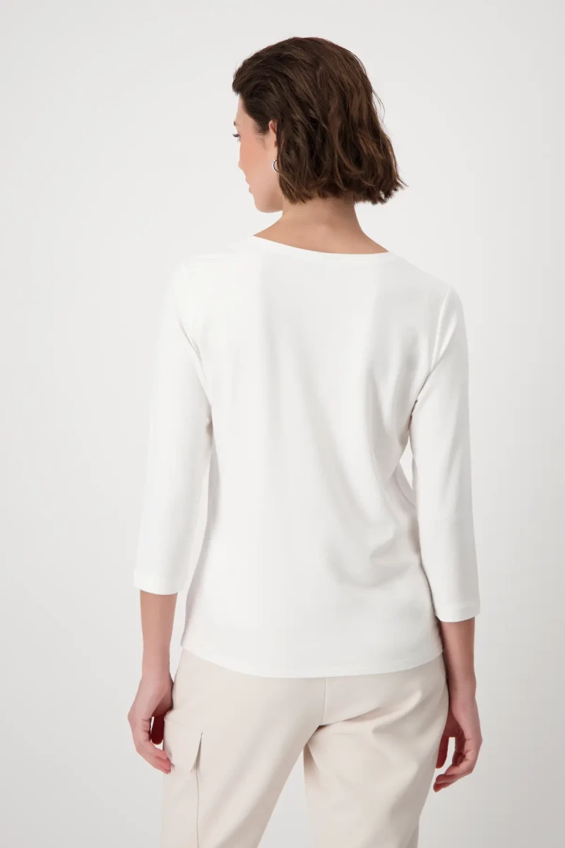 Monari Shirt mit High Heels Print Weihnachtsangebot