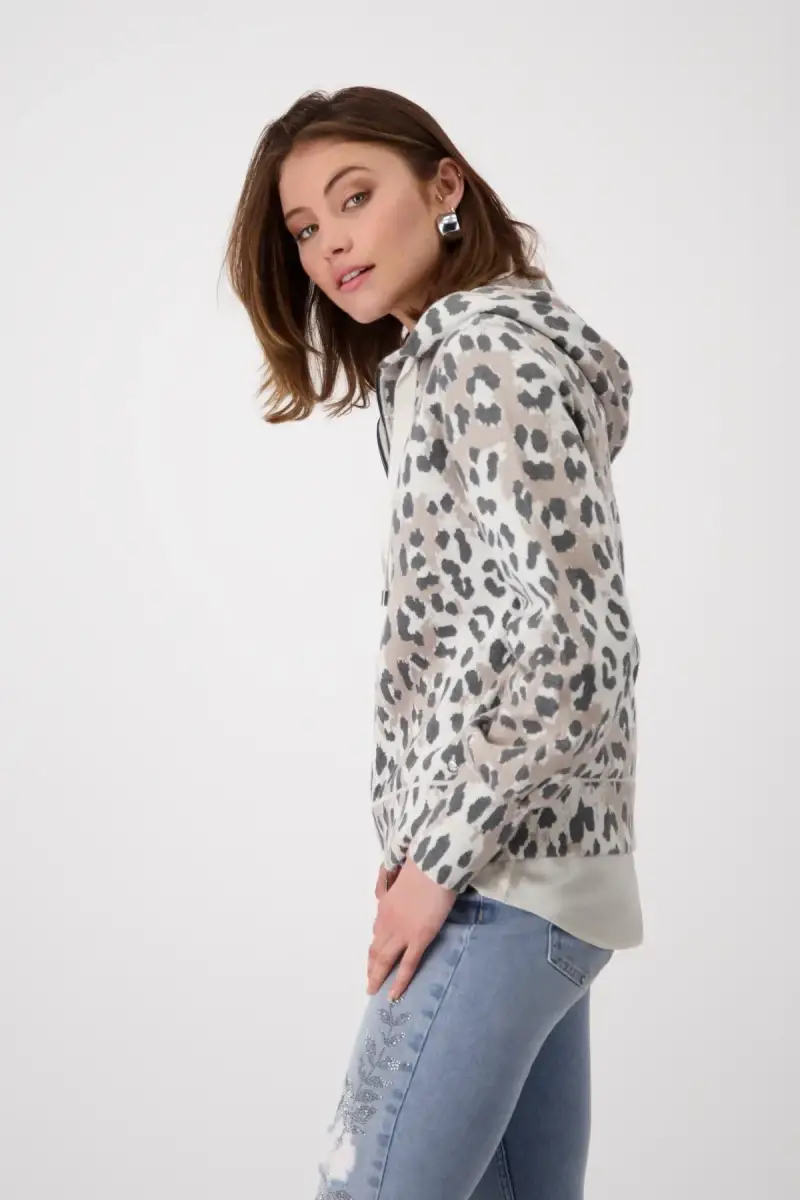 Monari Strickjacke mit Leomuster Zeitlich begrenztes Angebot