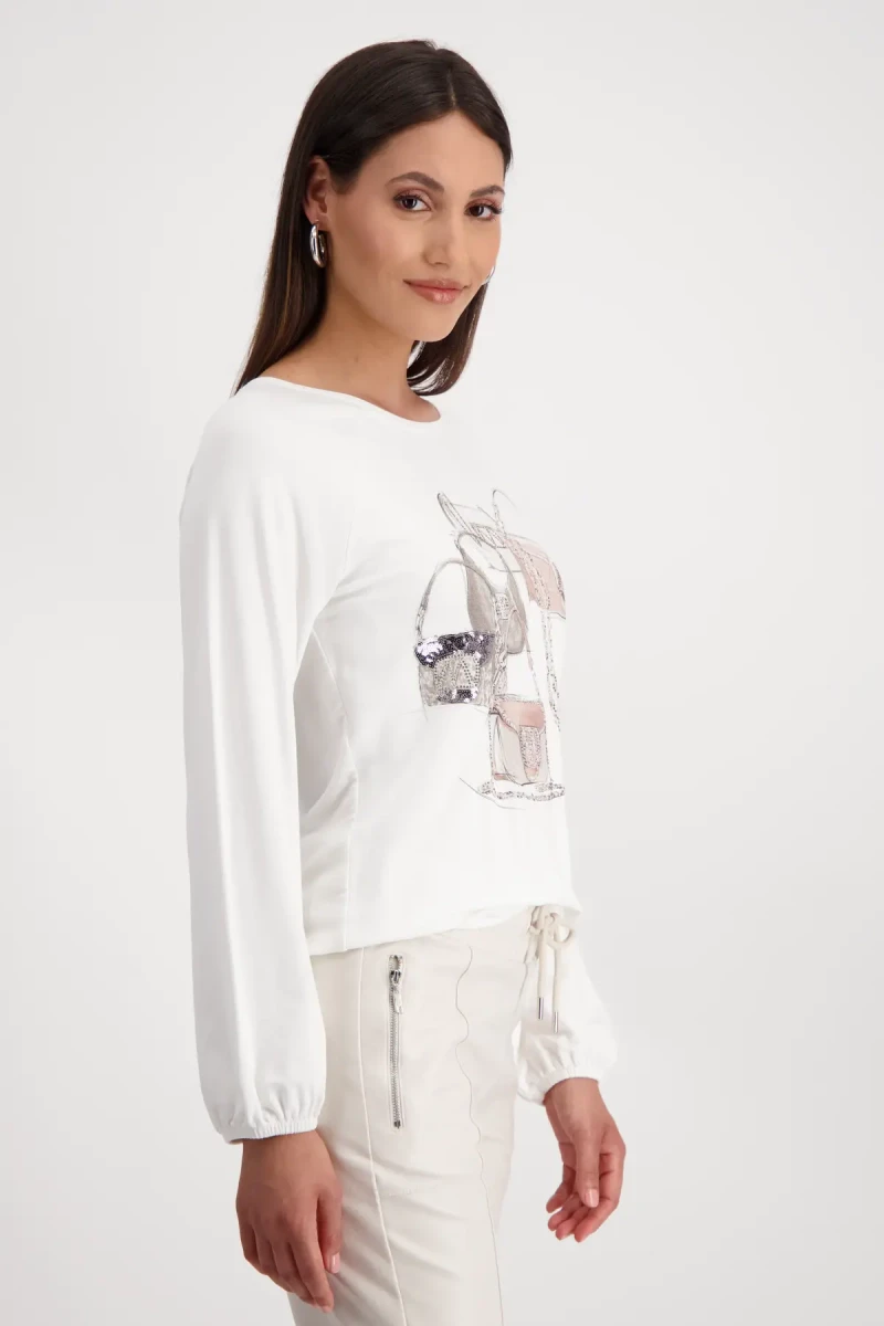 Monari Shirt mit Taschen Print Blitzangebot