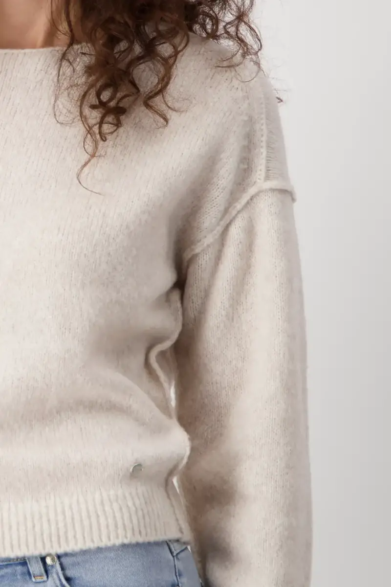 Monari Strickpullover mit Außennähten VIP-Rabatte