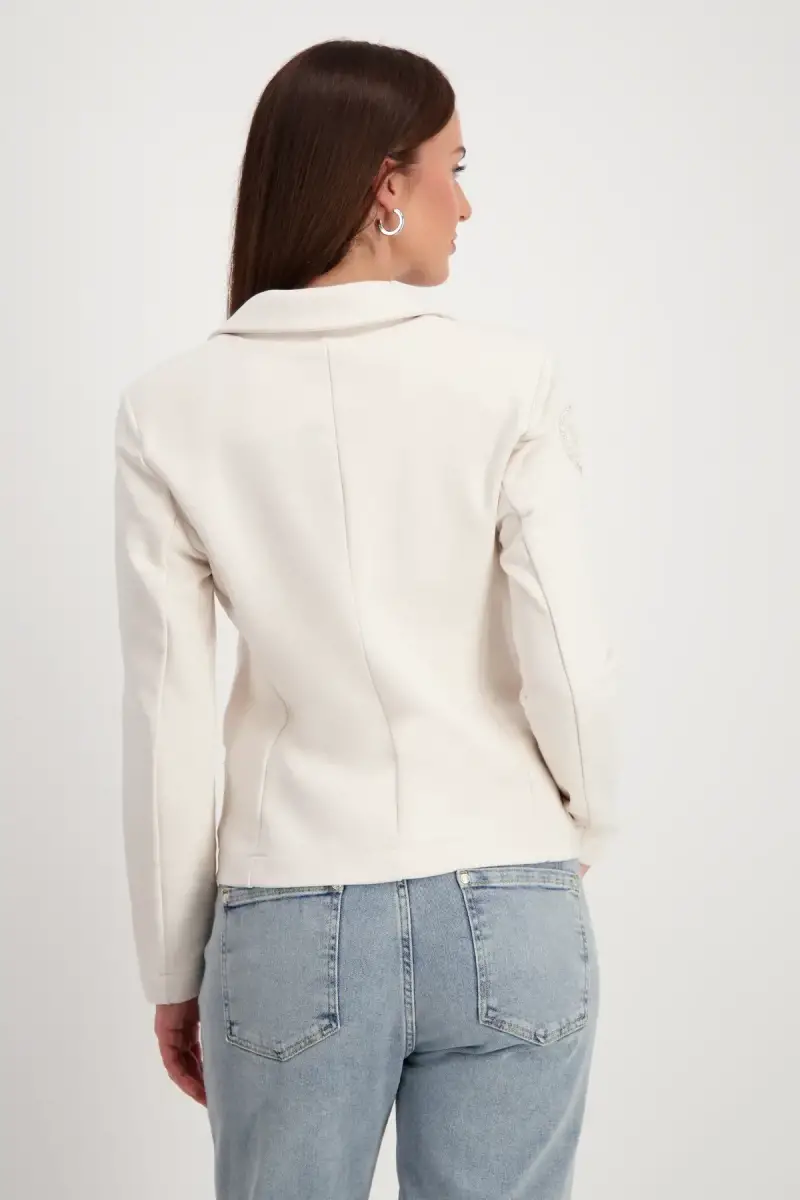 Monari Sweatblazer mit Reverskragen Super Sparpreis