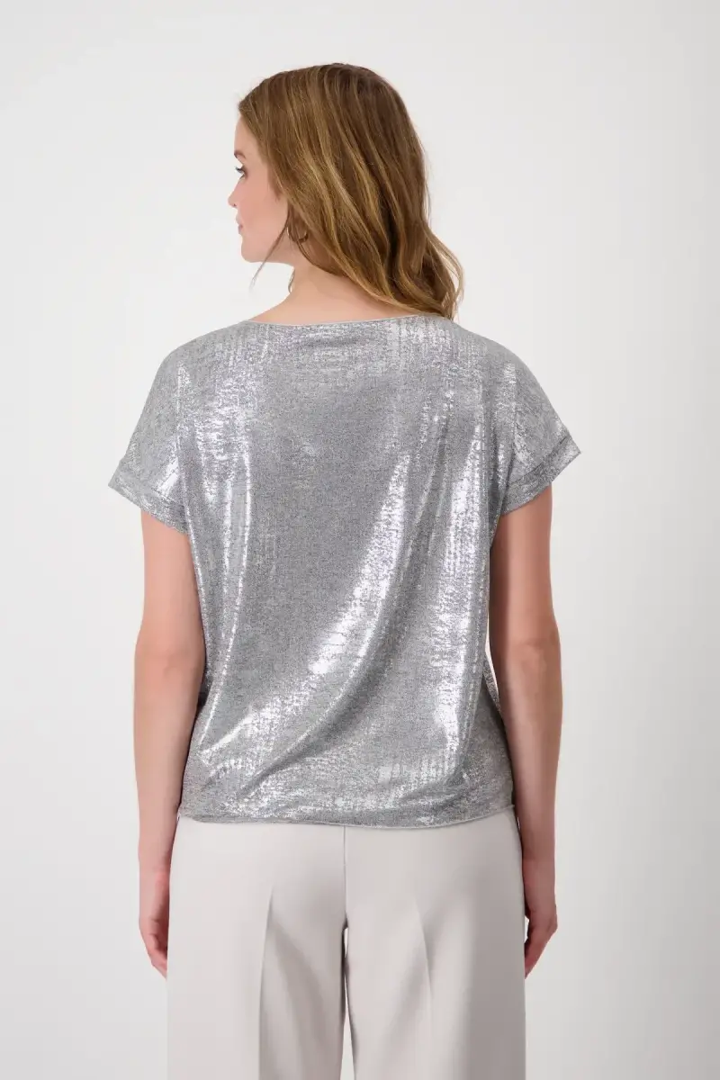 Monari Glänzendes T-Shirt Letzte 2 Tage