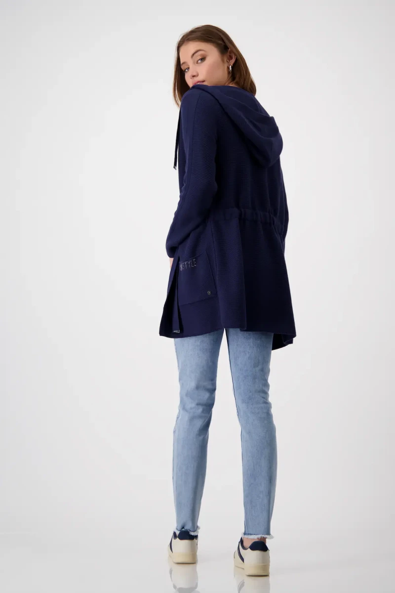 Monari Strickjacke mit Taillenband Vierteljährliche Förderung