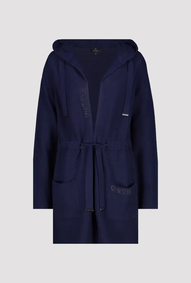 Monari Strickjacke mit Taillenband Vierteljährliche Förderung