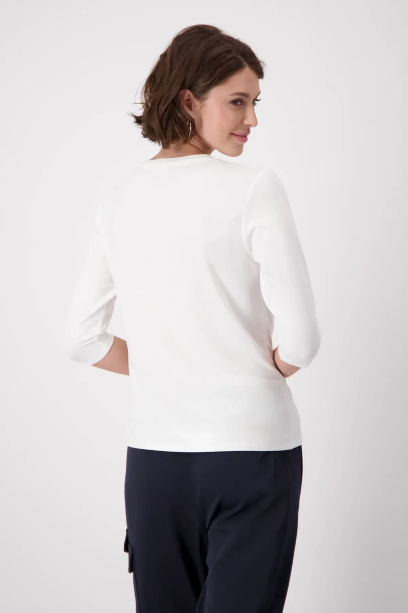 Monari Shirt mit Emblem Print Hotsell