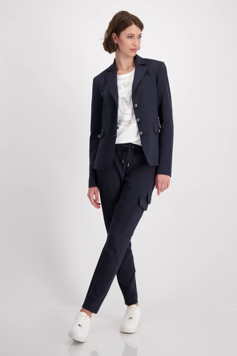 Monari Shirt mit Emblem Print Hotsell