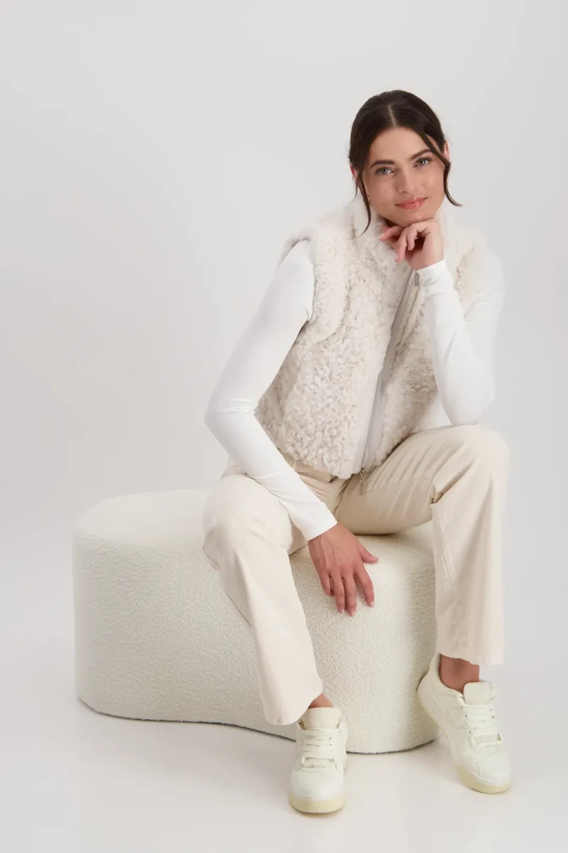 Monari Cropped-Weste mit Taschen Blitzverkäufe