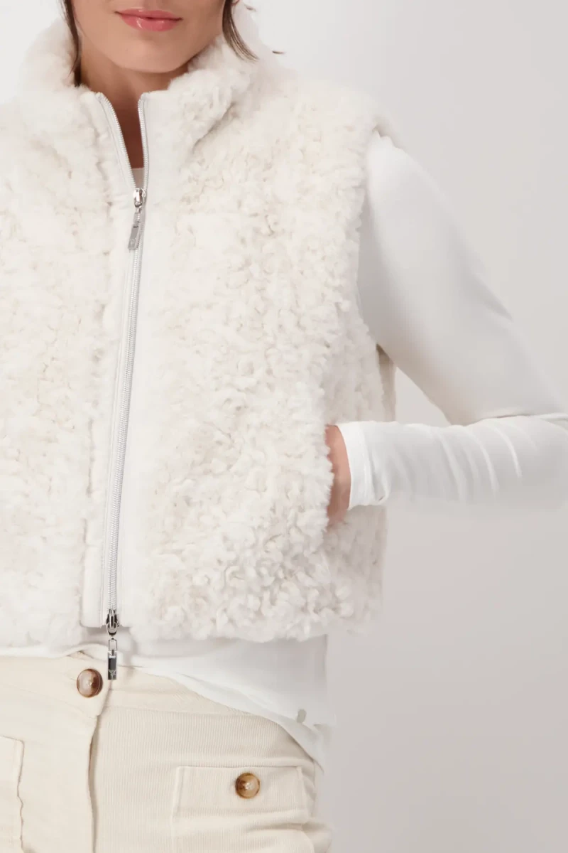 Monari Cropped-Weste mit Taschen Blitzverkäufe