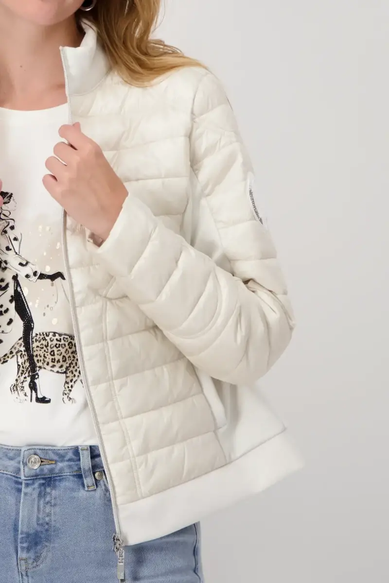 Monari Steppjacke mit Neopren Limitierter Zeitrabatt