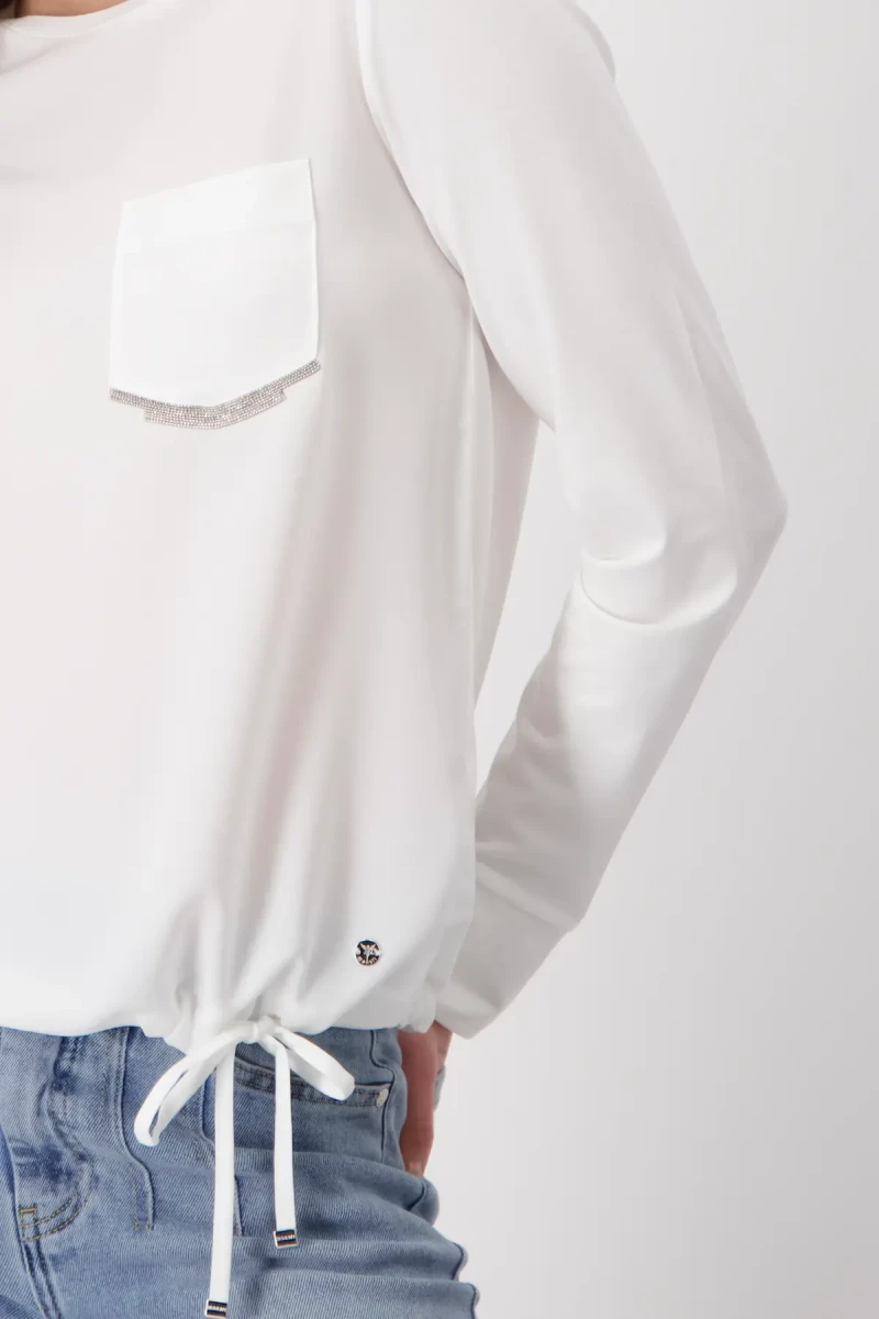 Monari Blusenshirt mit Schmucktasche Sonderangebot